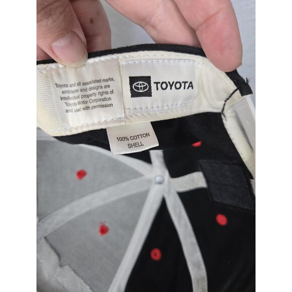 TRD Hat Cap Snap Back Mens NASCAR Auto Racing Toyota Racing Development Racing - Picture 7 of 7